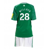 Newcastle United Joe Willock #28 Uit tenue Kids 2025-26 Korte Mouwen (+ broek)