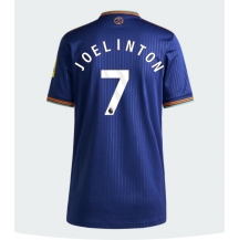 Newcastle United Joelinton #7 Derde tenue Dames 2025-26 Korte Mouwen