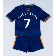 Newcastle United Joelinton #7 Derde tenue Kids 2025-26 Korte Mouwen (+ broek)