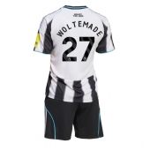 Newcastle United Nick Woltemade #27 Thuis tenue Kids 2025-26 Korte Mouwen (+ broek)