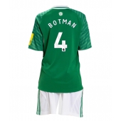Newcastle United Sven Botman #4 Uit tenue Kids 2025-26 Korte Mouwen (+ broek)