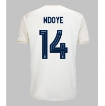 Nottingham Forest Dan Ndoye #14 Uit tenue 2025-26 Korte Mouwen