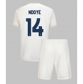 Nottingham Forest Dan Ndoye #14 Uit tenue Kids 2025-26 Korte Mouwen (+ broek)