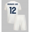Nottingham Forest Douglas Luiz #12 Uit tenue Kids 2025-26 Korte Mouwen (+ broek)