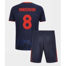 Nottingham Forest Elliot Anderson #8 Derde tenue Kids 2025-26 Korte Mouwen (+ broek)