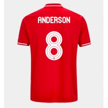Nottingham Forest Elliot Anderson #8 Thuis tenue 2025-26 Korte Mouwen