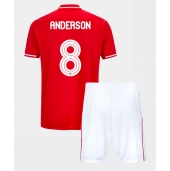 Nottingham Forest Elliot Anderson #8 Thuis tenue Kids 2025-26 Korte Mouwen (+ broek)