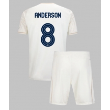Nottingham Forest Elliot Anderson #8 Uit tenue Kids 2025-26 Korte Mouwen (+ broek)