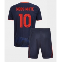 Nottingham Forest Morgan Gibbs-White #10 Derde tenue Kids 2025-26 Korte Mouwen (+ broek)