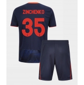 Nottingham Forest Oleksandr Zinchenko #35 Derde tenue Kids 2025-26 Korte Mouwen (+ broek)