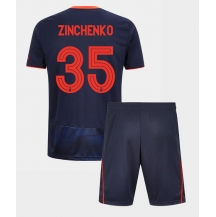 Nottingham Forest Oleksandr Zinchenko #35 Derde tenue Kids 2025-26 Korte Mouwen (+ broek)
