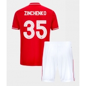 Nottingham Forest Oleksandr Zinchenko #35 Thuis tenue Kids 2025-26 Korte Mouwen (+ broek)