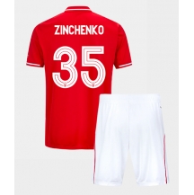 Nottingham Forest Oleksandr Zinchenko #35 Thuis tenue Kids 2025-26 Korte Mouwen (+ broek)