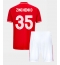 Nottingham Forest Oleksandr Zinchenko #35 Thuis tenue Kids 2025-26 Korte Mouwen (+ broek)