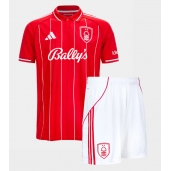 Nottingham Forest Thuis tenue Kids 2025-26 Korte Mouwen (+ broek)
