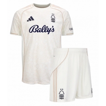 Nottingham Forest Uit tenue Kids 2025-26 Korte Mouwen (+ broek)