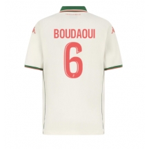 OGC Nice Hicham Boudaoui #6 Uit tenue 2025-26 Korte Mouwen