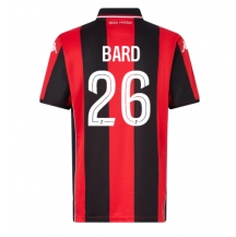 OGC Nice Melvin Bard  #26 Thuis tenue 2025-26 Korte Mouwen