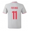 Olympique Lyonnais Malick Fofana #11 Derde tenue 2025-26 Korte Mouwen