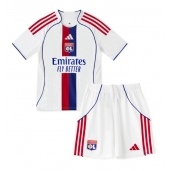 Olympique Lyonnais Thuis tenue Kids 2025-26 Korte Mouwen (+ broek)
