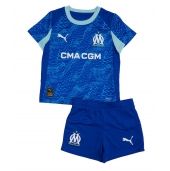 Olympique de Marseille Derde tenue Kids 2025-26 Korte Mouwen (+ broek)