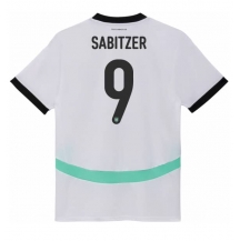 Oostenrijk Marcel Sabitzer #9 Uit tenue Dames EK 2024 Korte Mouwen