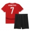 Oostenrijk Marko Arnautovic #7 Thuis tenue Kids EK 2024 Korte Mouwen (+ broek)