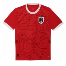 Oostenrijk Thuis tenue EK 2024 Korte Mouwen