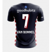 PSV Eindhoven Ruben van Bommel #7 Uit tenue 2025-26 Korte Mouwen