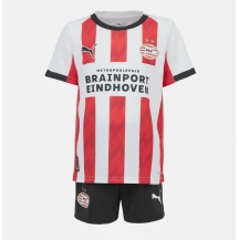 PSV Eindhoven Thuis tenue Kids 2025-26 Korte Mouwen (+ broek)