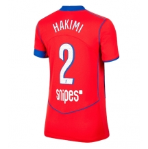 Paris Saint-Germain Achraf Hakimi #2 Derde tenue Dames 2025-26 Korte Mouwen