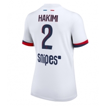 Paris Saint-Germain Achraf Hakimi #2 Uit tenue Dames 2025-26 Korte Mouwen