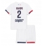 Paris Saint-Germain Achraf Hakimi #2 Uit tenue Kids 2025-26 Korte Mouwen (+ broek)