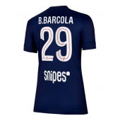 Paris Saint-Germain Bradley Barcola #29 Thuis tenue Dames 2025-26 Korte Mouwen