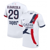 Paris Saint-Germain Bradley Barcola #29 Uit tenue 2025-26 Korte Mouwen