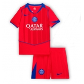 Paris Saint-Germain Derde tenue Kids 2025-26 Korte Mouwen (+ broek)