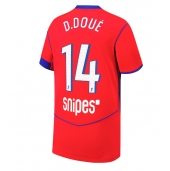 Paris Saint-Germain Desire Doue #14 Derde tenue 2025-26 Korte Mouwen