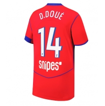 Paris Saint-Germain Desire Doue #14 Derde tenue 2025-26 Korte Mouwen