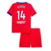 Paris Saint-Germain Desire Doue #14 Derde tenue Kids 2025-26 Korte Mouwen (+ broek)