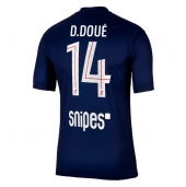Paris Saint-Germain Desire Doue #14 Thuis tenue 2025-26 Korte Mouwen