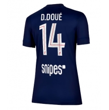 Paris Saint-Germain Desire Doue #14 Thuis tenue Dames 2025-26 Korte Mouwen