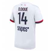 Paris Saint-Germain Desire Doue #14 Uit tenue 2025-26 Korte Mouwen