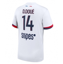 Paris Saint-Germain Desire Doue #14 Uit tenue 2025-26 Korte Mouwen