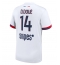 Paris Saint-Germain Desire Doue #14 Uit tenue 2025-26 Korte Mouwen