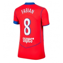 Paris Saint-Germain Fabian Ruiz #8 Derde tenue Dames 2025-26 Korte Mouwen