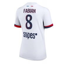 Paris Saint-Germain Fabian Ruiz #8 Uit tenue Dames 2025-26 Korte Mouwen