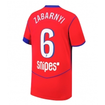 Paris Saint-Germain Illia Zabarnyi #6 Derde tenue 2025-26 Korte Mouwen