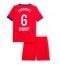 Paris Saint-Germain Illia Zabarnyi #6 Derde tenue Kids 2025-26 Korte Mouwen (+ broek)