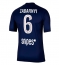 Paris Saint-Germain Illia Zabarnyi #6 Thuis tenue 2025-26 Korte Mouwen