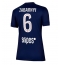 Paris Saint-Germain Illia Zabarnyi #6 Thuis tenue Dames 2025-26 Korte Mouwen